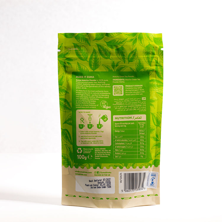 Zuma Organic Matcha Powder