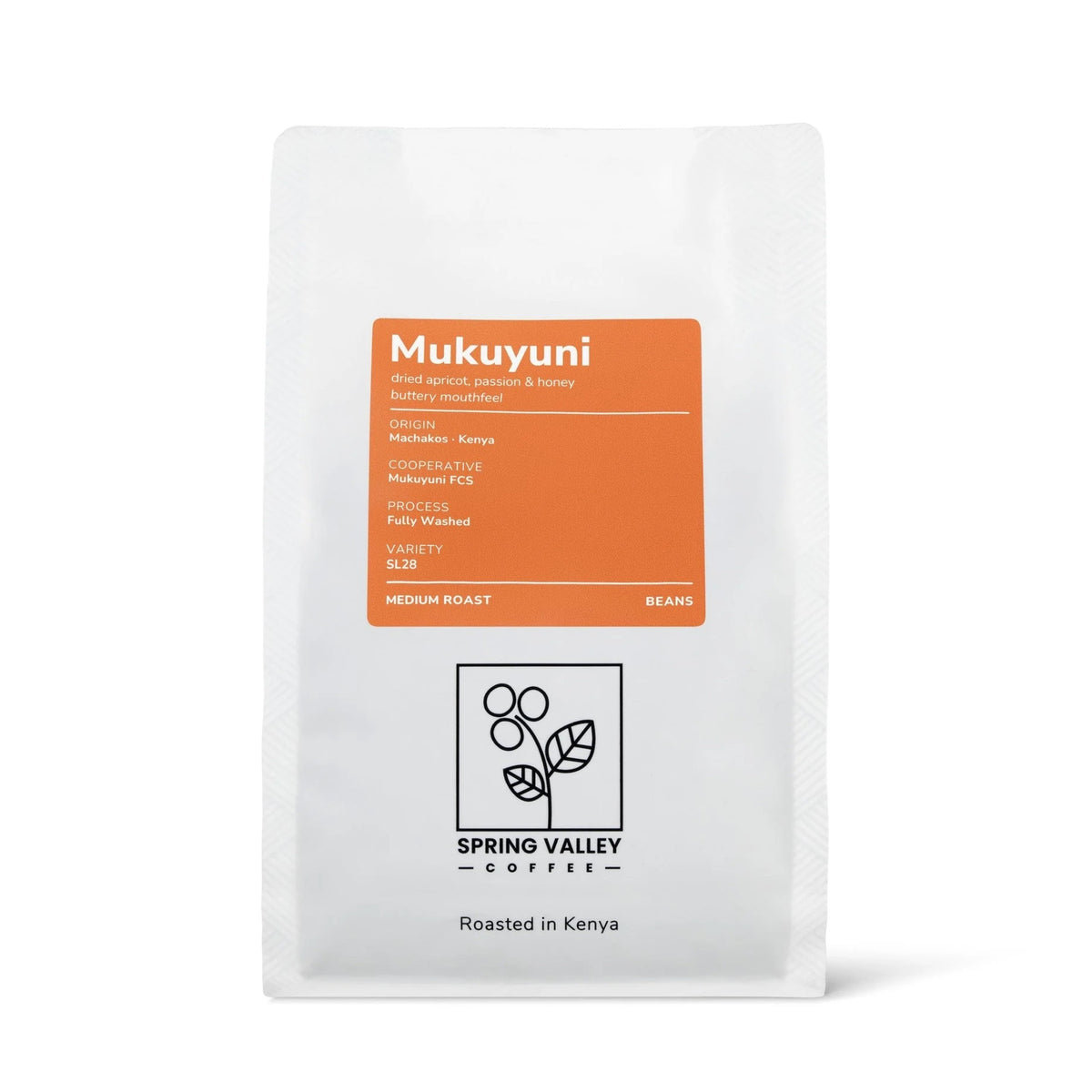 Mukuyuni 250g coffee bag