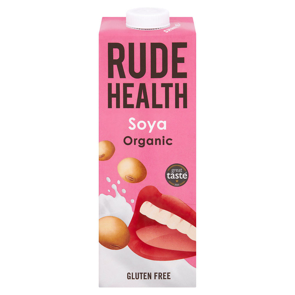 Rude Health- Organic Soya Milk 1l