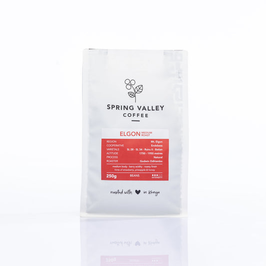 Elgon Beans at Spring Valley Coffee