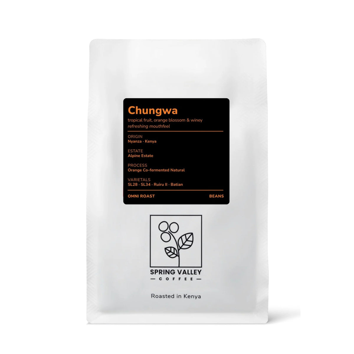 Chungwa 250g coffee bag