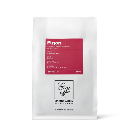 Elgon 250g coffee bag