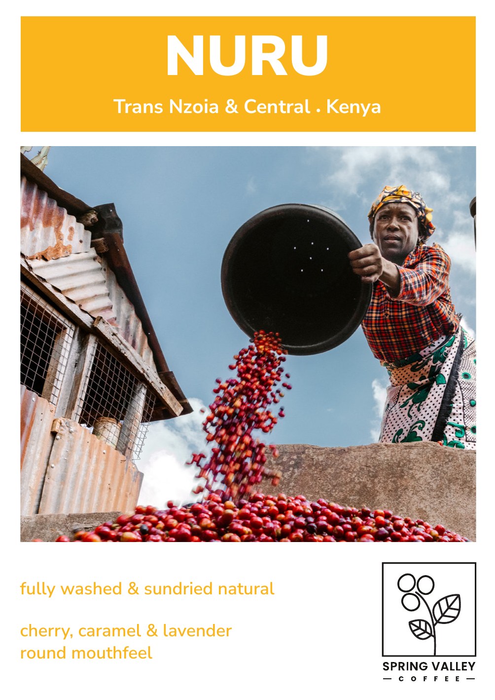 Nuru info card front